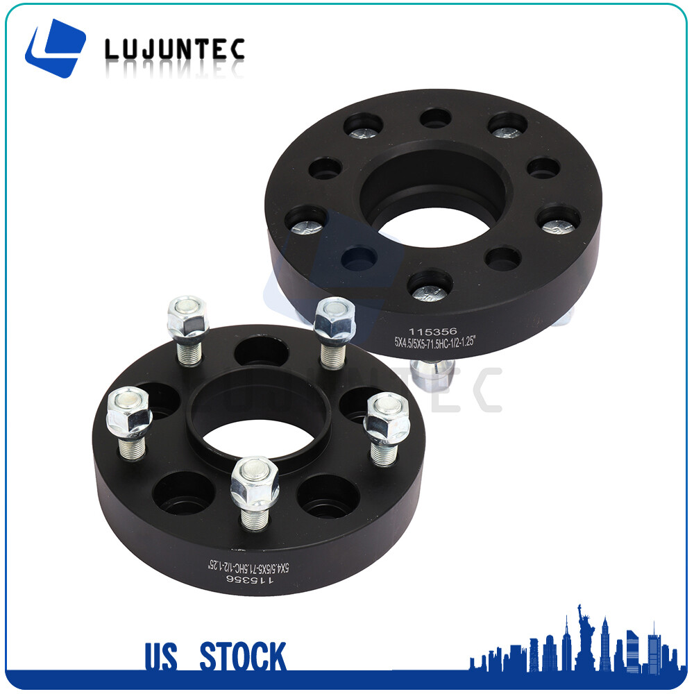 LitaLIFEＶｅｒ．1 5x4.5 to 5x5 1.25 inch (2) Wheel Spacers 1/2