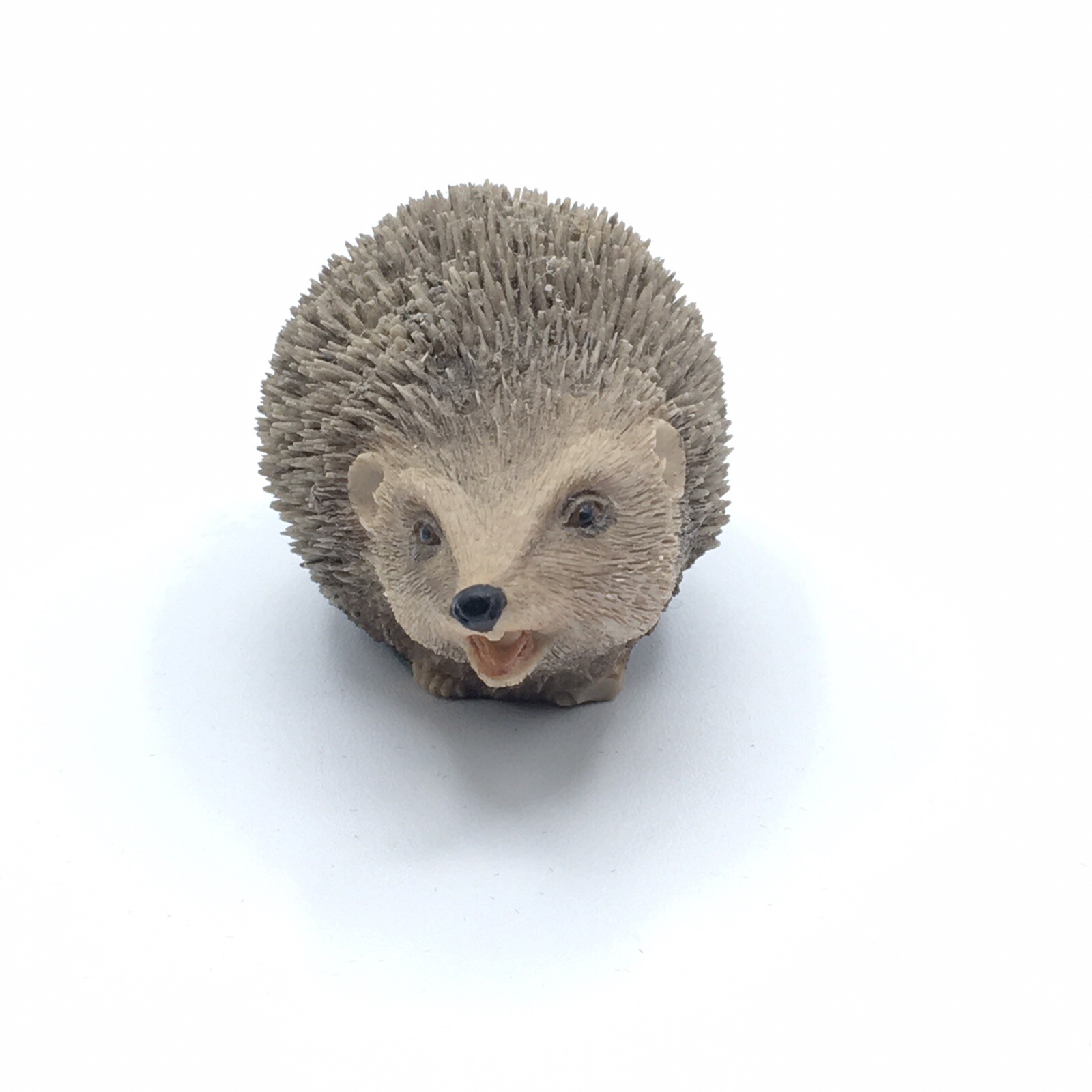 Small Porcupine Hedgehog Figure Figurine Resin Realistic Detailed Home Decor