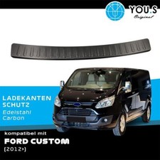 YOU.S Ladekantenschutz Leiste Carbon / Edelstahl für Ford Tourneo ab Bj. 2012