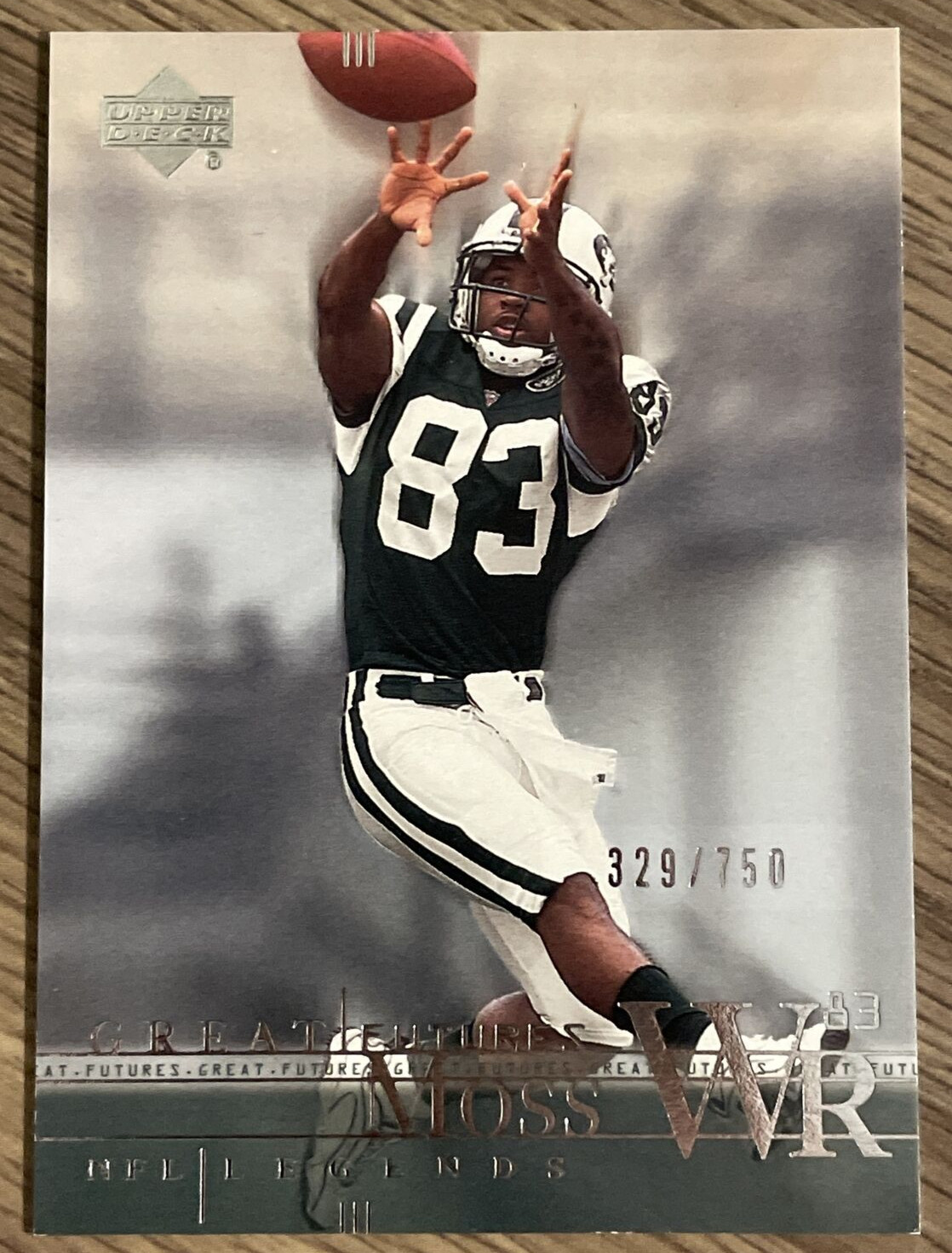 Santana Moss Upper Deck Legends #138 Base
