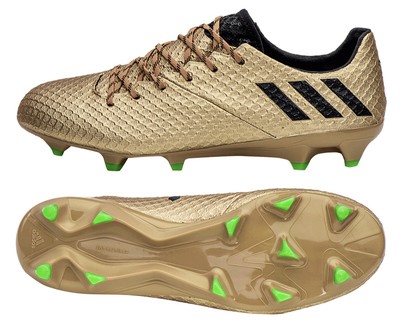 messi football boots gold