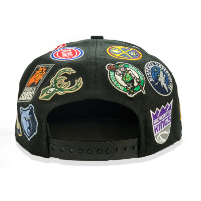 NEW ERA x NBA ALL OVER LOGO 9FIFTY キャップ New Era NBA ALL OVER LOGO 9FIFTY Cap Black Japan limited
