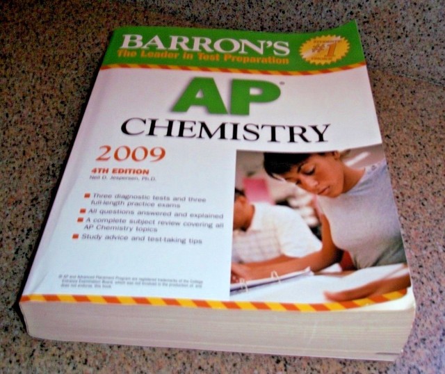 Barron's AP Chemistry by Neil Jespersen (2007, Perfect) for sale online