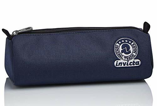 Portapenne Invicta Benin Eco-Material, Blu (t5B)