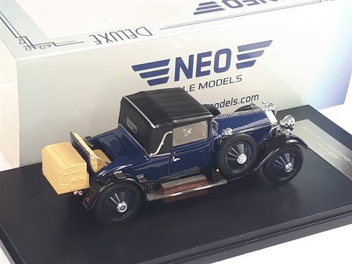 ROLLS ROYCE Silver Ghost Doctors Coupe 1920 Dark blue/Black - 1:43 - NEO - Picture 2 of 7