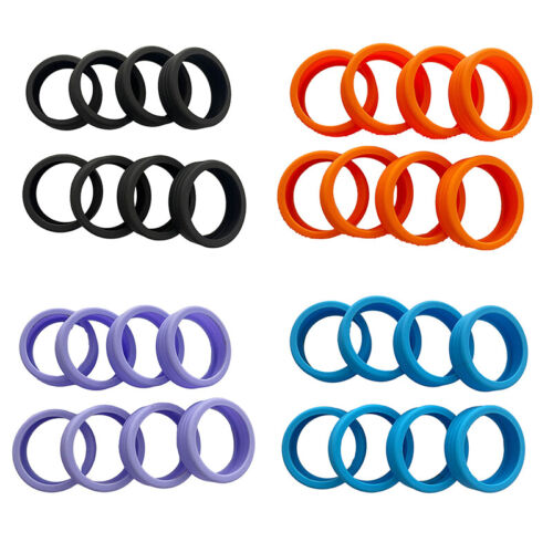 8Pcs Luggage Wheels Protector Silicone Luggage Accessories Wheels Cover For Most - Picture 1 of 18