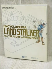 LANDSTALKER Encyclopedia Treasure King Nole Guide w/Map Sega Mega Drive Book SG