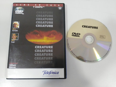 Creature Klaus Kinski Stan Ivar DVD + Extras Grusel & Horror Spanish English