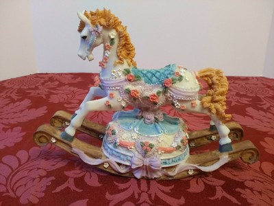 resin rocking horse