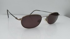 Vintage TiFlex 2201 Silver Oval Japan Sunglasses FRAMES ONLY