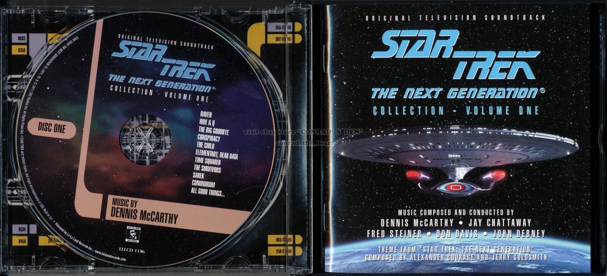 クラシック STAR TREK Volume 1 CD Courage, Alexander / Steiner, Fred - Star Trek: The Original