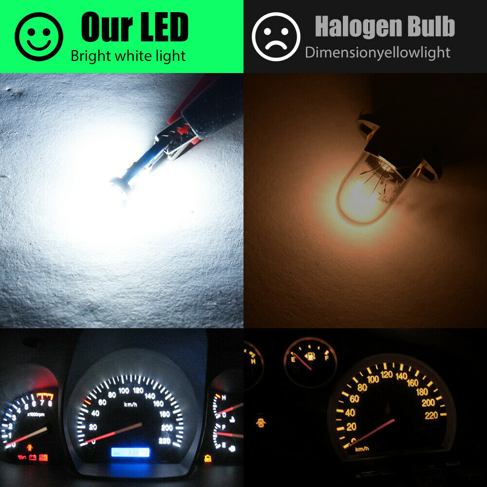 20/100 T5 74 17 37 LED Instrument Panel Dash Dashboard Gauge Light