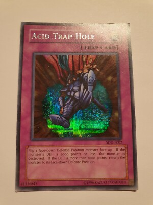 Acid Trap Hole / Säurefallgrube (LP), SDD-E002, Secret Rare