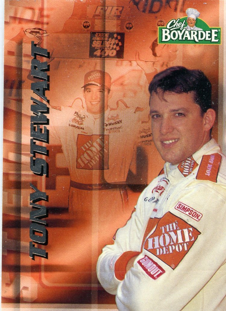 Tony Stewart 1999 Chef Boyardee Trading Card Nascar 2000 | eBay