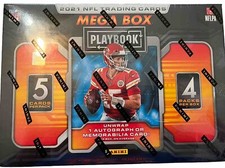 Panini 2021 Playbook Football Mega Box - 4 Packs