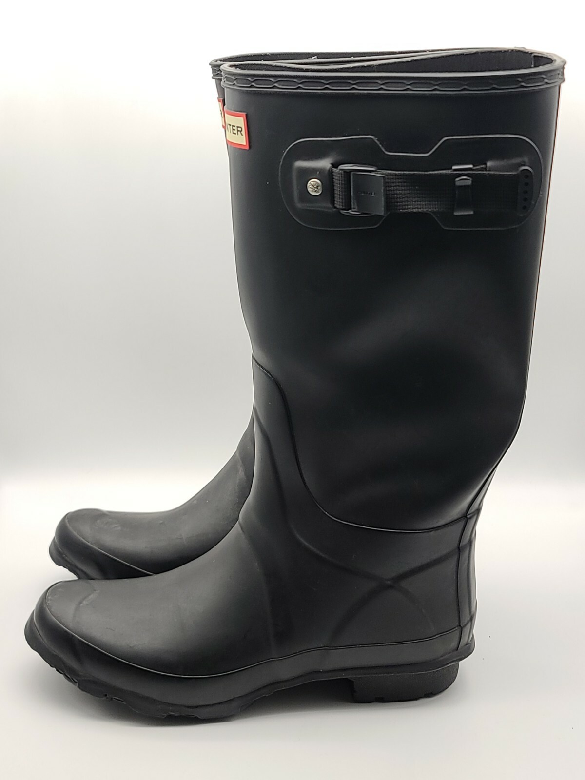 Hunter Women's Original Huntress Matte Boot US 9 Bl… Gem