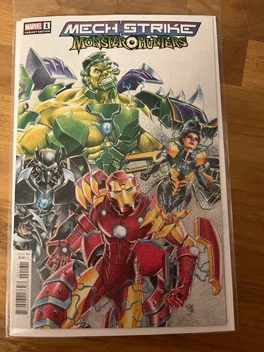 Mech Strike Monster Hunters #1 - Marvel Comics - August 2022 - Variant Cover