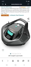 Cordless Robotic Automatic Pool Cleaner Vacuum W/ Chemical Dispensers For Pools