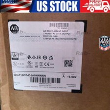 NEW AB 20G11NC043JA0NNNNN PowerFlex Air Cooled 755 AC Drive