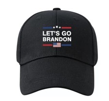 USA Presidential Cotton Baseball Cap Biden Hat Snapback Adjustable Black go MAGA