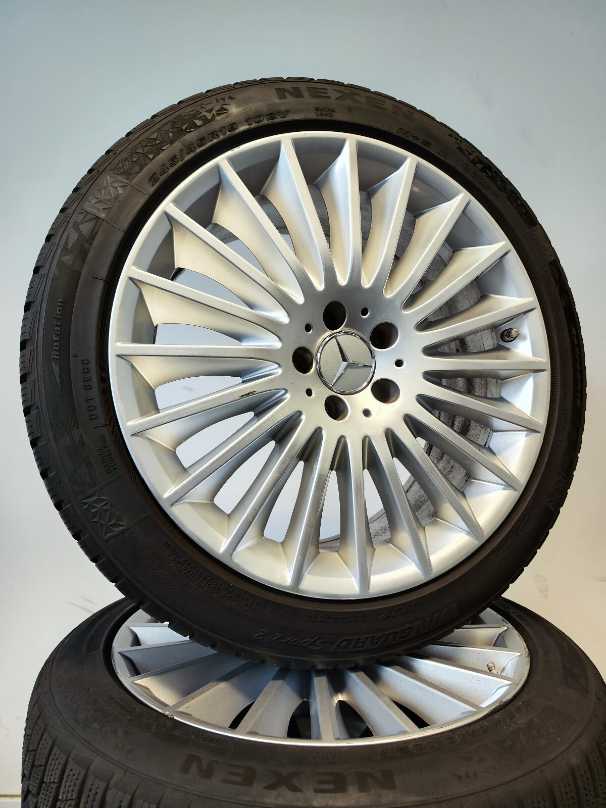 Pneumatici invernali 245 45 R19 Mercedes Classe S Coupe Cabrio W217 19"...