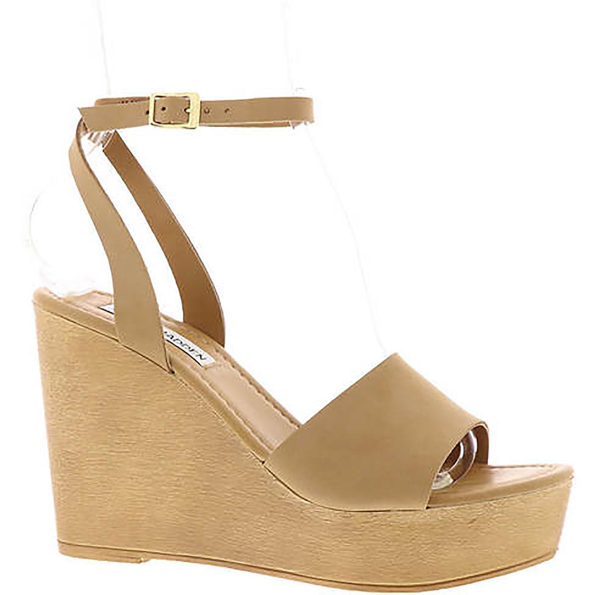 Женские коричневые туфли на танкетке Steve Madden среднего размера (B, M) BHFO 4551