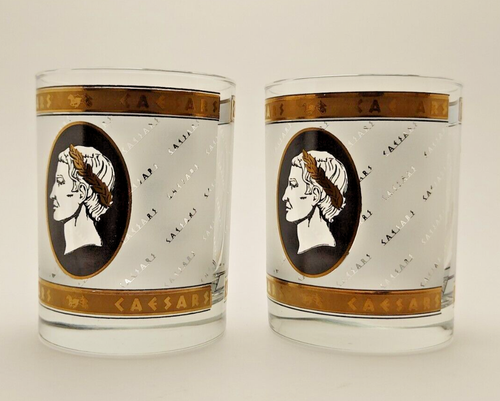 Caesar's Palace Souvenir Drinking Glass Set