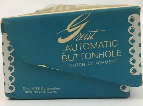 Greist Automatic Buttonhole Stitch Attachment - Picture 8 of 9