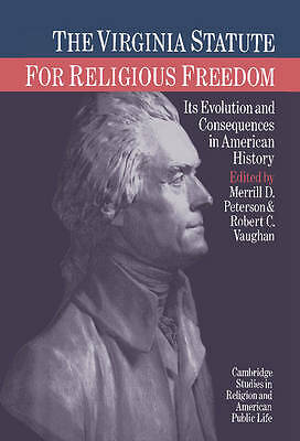 The Virginia Statute for Religious Freedom Peterson Vaughan Hardback