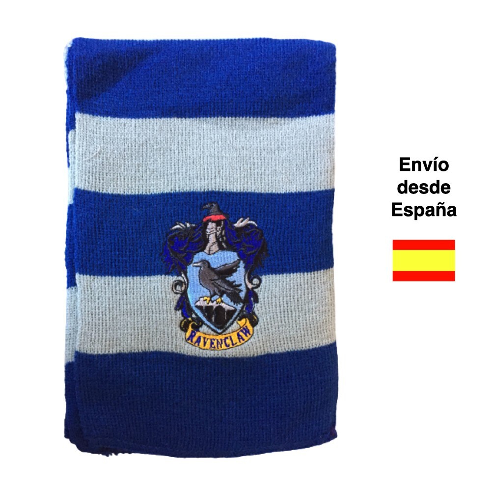 Bufanda para disfraz Harry Potter ENVIO URGENTE de la casa Ravenclaw Hogwarts