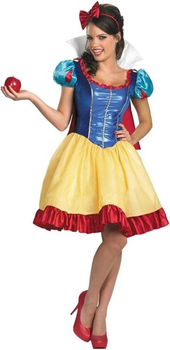 Disney Princess Snow White Halloween Adult Women Costume M 8-10 - Picture 1 of 2