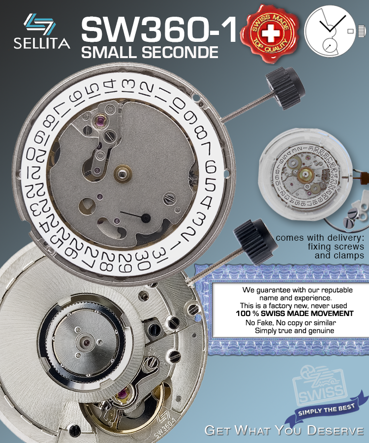 Roue De Moyenne 210 Pour Mouvements Sellita SW500 Et ETA 7750 - Pièce Neuve Sans étiquette