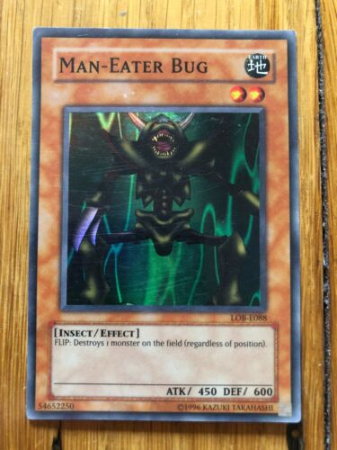 Bug mangeur d'homme - YuGiOh TCG - FOIL - LOB-E088 - Photo 1 sur 2