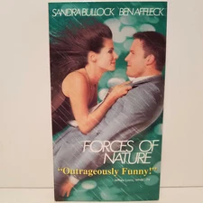 Forces of Nature (VHS, 1999) Sandra Bullock Ben Affleck Maura Tierney **VHS**
