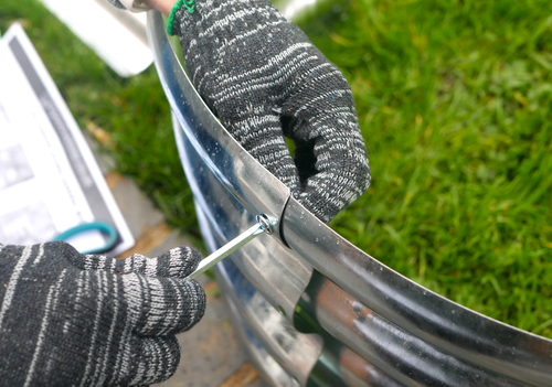 Raised Metal Garden Bed Planter Double Layer Galvanised & Gloves 1.2 meter Large - Picture 18 of 24