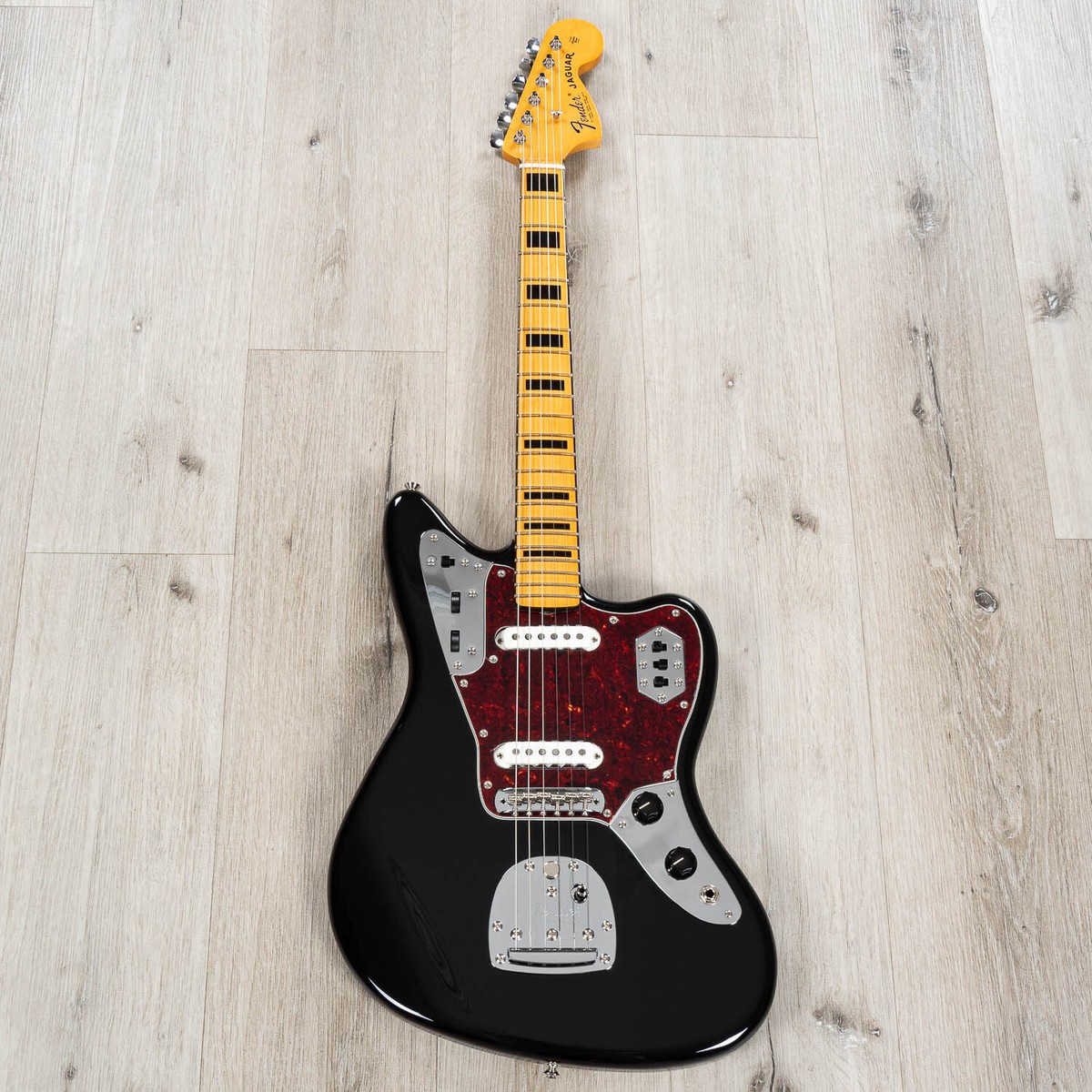 Fender Vintera II 70s Jaguar Guitar, Maple Fingerboard, Black | eBay
