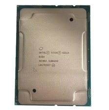 Intel Xeon Gold 6154 CPU SR3J5 Processor 24.75M Cache 3.00GHz 200W LGA3647.