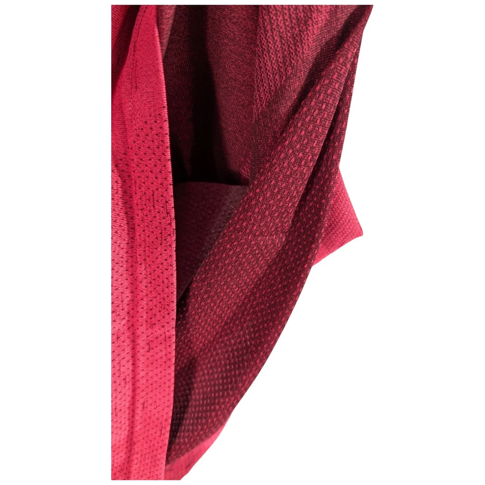 Mens Pink UNDER ARMOUR Fitted Athletic Shirt Workout Medium - Image 4 of 4