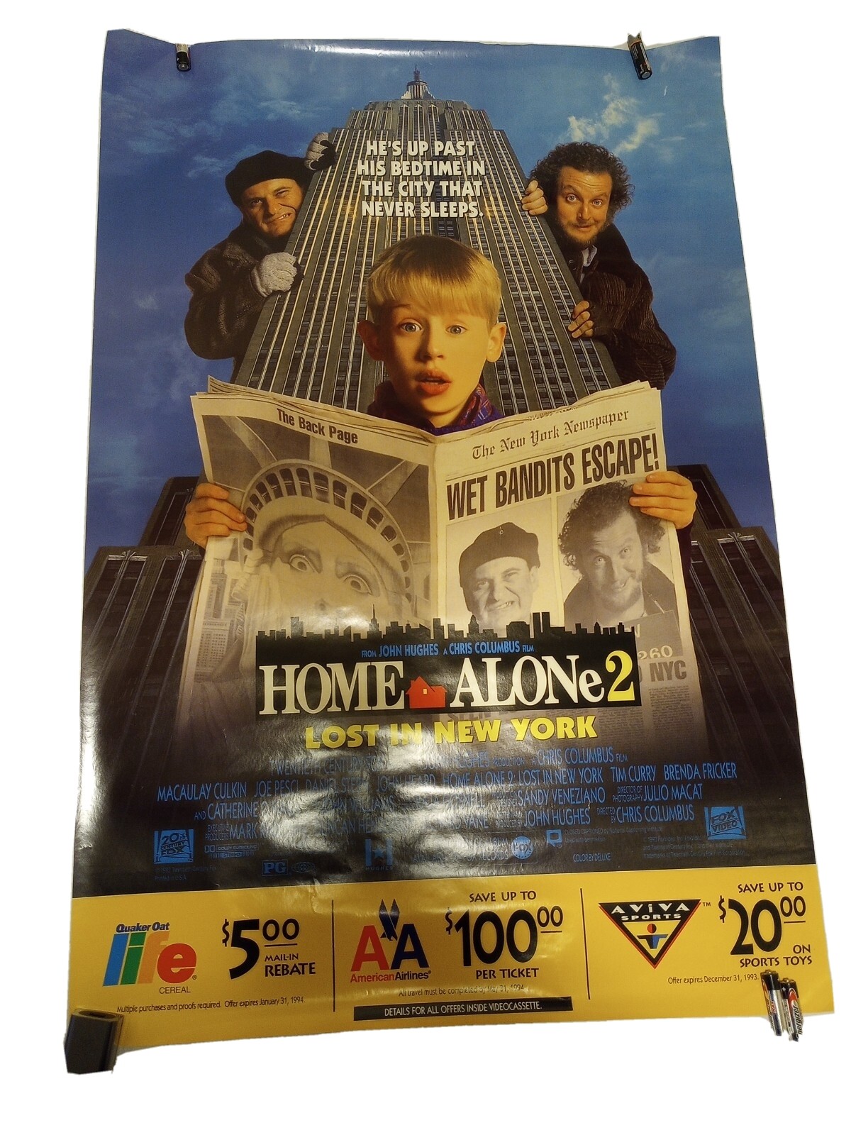 Home Alone 2 Lost In New York Poster — free download
