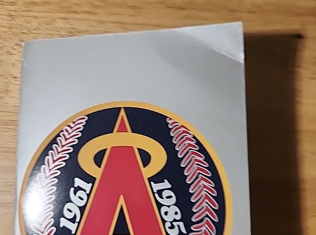 1985 California Angels 25th Anniversary Media Guide eBay