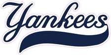 New York Yankees Vinyl Decal Sticker Car Truck Bumper Tumbler Mug