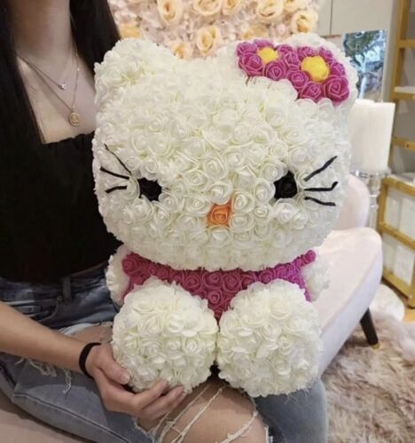 Peluche Sanrio Hello Kitty Valentine Creative Bouquet Fleurs Animal Bouquet - Photo 1/2