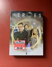 Heroes Season 3 DVD 6 Disc Set (NBC, 2009) BRAND NEW UNOPENED. SEE ALL PICS