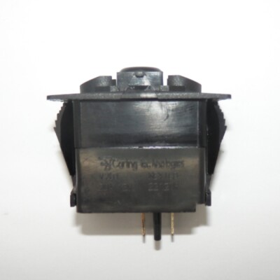 Carling Technologies V Series On-Off Contura Rocker Switch V1D1G66B-00000-000