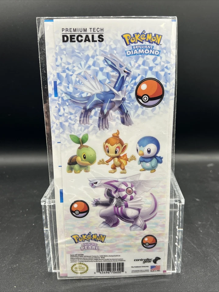 NEW Pokemon Brilliant Diamond And Shining Pearl Premium Tech Decals - Image 2 of 2