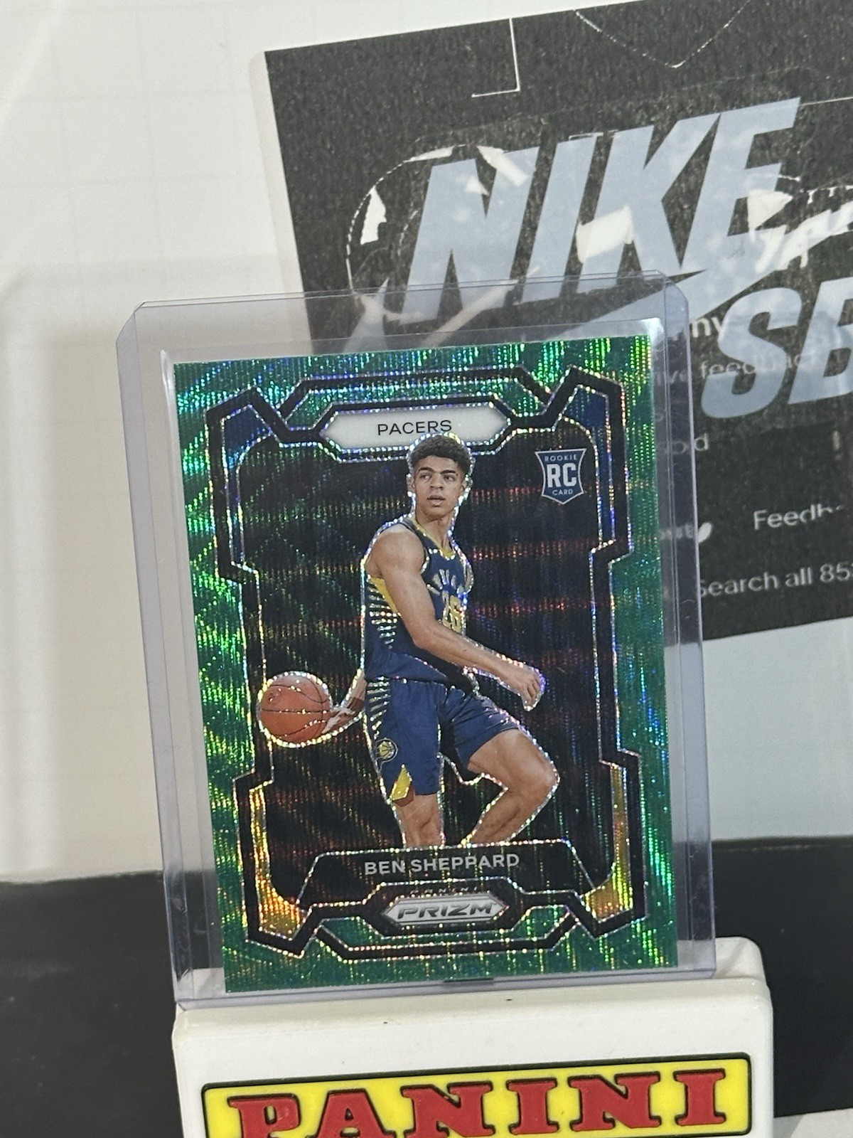 2023-24 Panini Prizm - Ben Sheppard #172 Green Wave Prizm (RC)