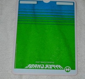 Hyperchase Vectrex Cartridge, Overlay, & Manual GCE 1982