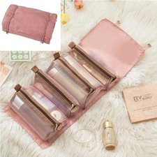 4 in 1 Makeup Bags Detachable Cosmetic Portable Foldable Toiletry Storage Bag