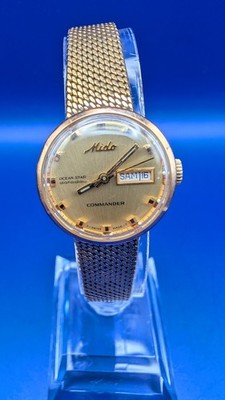 Mido Commander Ocean Star Datoday Gelbgold 23mm