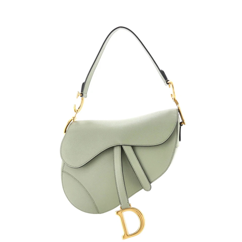 Bolso de mano Christian Dior Saddle de cuero mediano